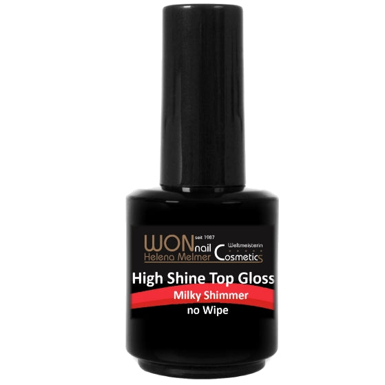 Milky Shimmer Top Coat  15 ml